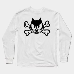 born and the cat beautiful art Long Sleeve T-Shirt